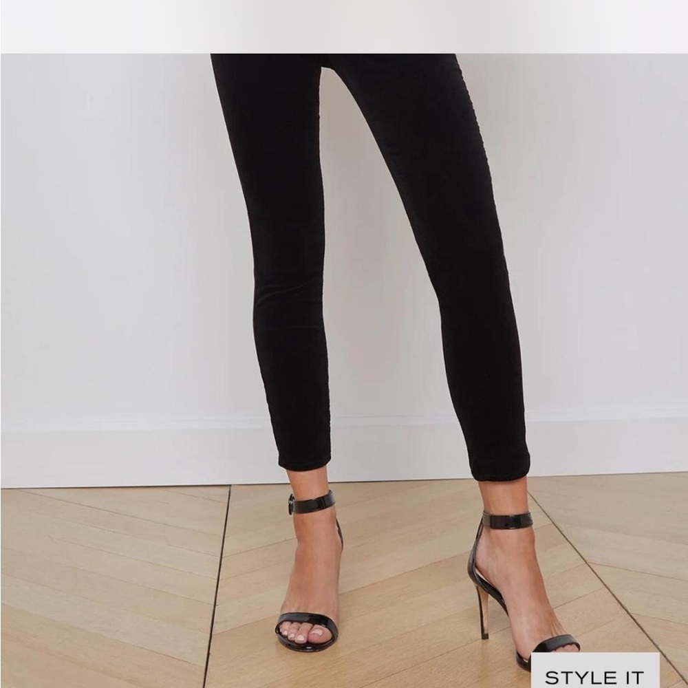 L'AGENCE Black velvet Margo